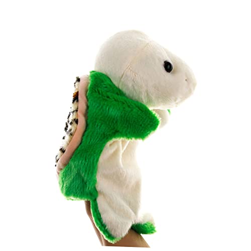 HEMOTON 1stk Handpuppe Schildkrötenpuppen Tierpuppen Kinder+Spielzeug Kinderspielzeug Geschichte Erzählende Marionette Geschichte Marionetten Green von HEMOTON