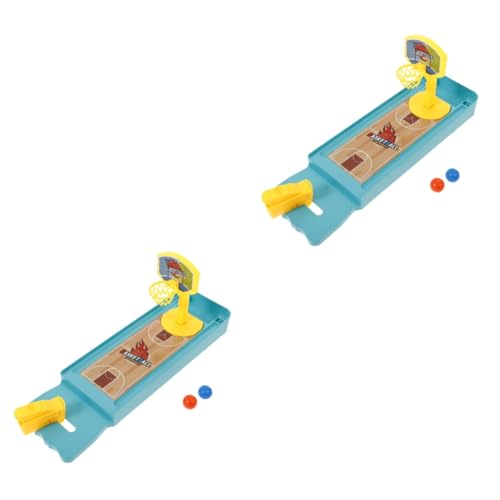 HEMOTON 2 Sätze Brettspielspielzeug für Kinder Mini-Fußballspiel Desktop-Basketballspiel Kinder Spielzeug interaktives Spielzeug Spielzeug Desktop-Spielspielzeug Kinderspielzeug Abs von HEMOTON