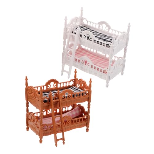 HEMOTON 2 Sätze Realistische Puppenmöbel Für Puppenhaus Schlafzimmer Stabile Kunststoffkonstruktion Passend Für Miniatur Spielwelten Fördert Kreatives Rollenspiel HEMOTON 2 Sätze Realistische Puppenmöbel Für Puppenhaus Schlafzimmer Stabile Kunststoffkonstruktion Passend Für Miniatur Spielwelten Fördert Kreatives Rollenspiel von HEMOTON