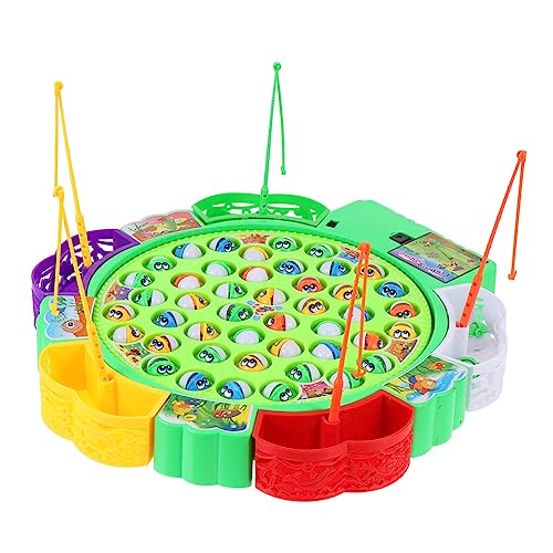 HEMOTON 2 Sets Angelrollenspielzeug Outdoor Spielzeug Angelspiel Brettspielzeug Farbsortierspielzeug Desktop Angelspiel Kinder Lernspielzeug Handgeschicklichkeitsspiel Twerking von HEMOTON