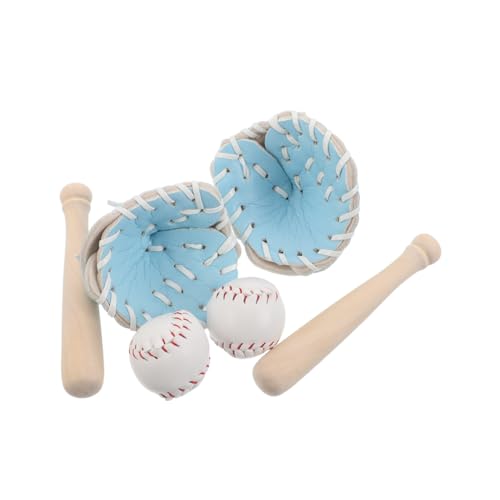 HEMOTON 2 Sets Mini Baseball Puppenhaus Zubehör Miniaturen Sport Puppenhaus Schreibtisch Dekor Feengarten Dekoration Holz HEMOTON 2 Sets Mini Baseball Puppenhaus Zubehör Miniaturen Sport Puppenhaus Schreibtisch Dekor Feengarten Dekoration Holz von HEMOTON