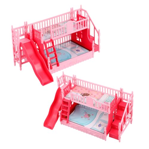 HEMOTON 2 Stück Mini Hausbett Puppenhaus Ornamente Puppenhaus Möbel Miniatur Möbel Miniatur Haus Zubehör Modell Puppen Zubehör Mini Etagenbett Modell Abs HEMOTON 2 Stück Mini Hausbett Puppenhaus Ornamente Puppenhaus Möbel Miniatur Möbel Miniatur Haus Zubehör Modell Puppen Zubehör Mini Etagenbett Modell Abs von HEMOTON