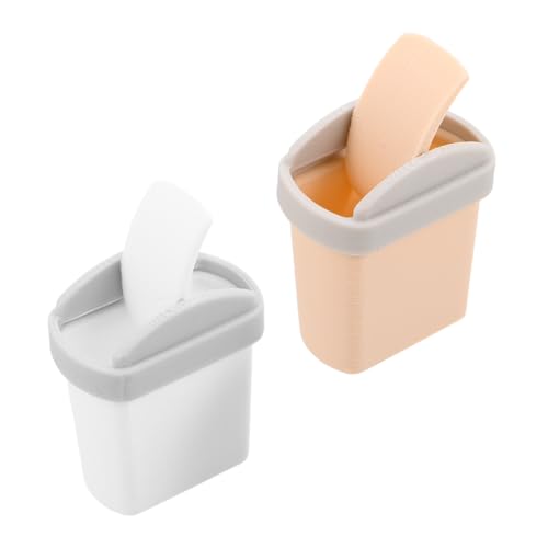 HEMOTON 2 Stück Mülleimer Mit Abfall Kleines Zubehör Abfalleimer Für Den Schreibtisch Zum Umklappen Niedlich Dekorativ Und Zum Dekorieren Schaukel Miniatur Verwendung Für Deckel HEMOTON 2 Stück Mülleimer Mit Abfall Kleines Zubehör Abfalleimer Für Den Schreibtisch Zum Umklappen Niedlich Dekorativ Und Zum Dekorieren Schaukel Miniatur Verwendung Für Deckel von HEMOTON