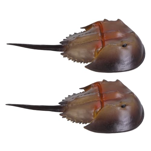 HEMOTON 2 Stück Realistische Kunststoff-krabbenfiguren mit Einzigartiger Pfeilschwanzkrabbenform Leicht und Detailgetreu Vielseitig für Indoor Outdoor-Spiel Dekoration und Lernspielzeug HEMOTON 2 Stück Realistische Kunststoff-krabbenfiguren mit Einzigartiger Pfeilschwanzkrabbenform Leicht und Detailgetreu Vielseitig für Indoor Outdoor-Spiel Dekoration und Lernspielzeug von HEMOTON