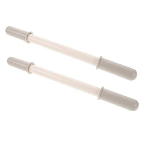 HEMOTON 2 Stück Rocking Horse Griffe aus Kunststoff Gewindegriff Ersatz für Schaukelpferd rutschfeste Handgriffe für Spielpferd Zubehör Weiße Haltegriffe für DIY Holzpferd Reparatur HEMOTON 2 Stück Rocking Horse Griffe aus Kunststoff Gewindegriff Ersatz für Schaukelpferd rutschfeste Handgriffe für Spielpferd Zubehör Weiße Haltegriffe für DIY Holzpferd Reparatur von HEMOTON