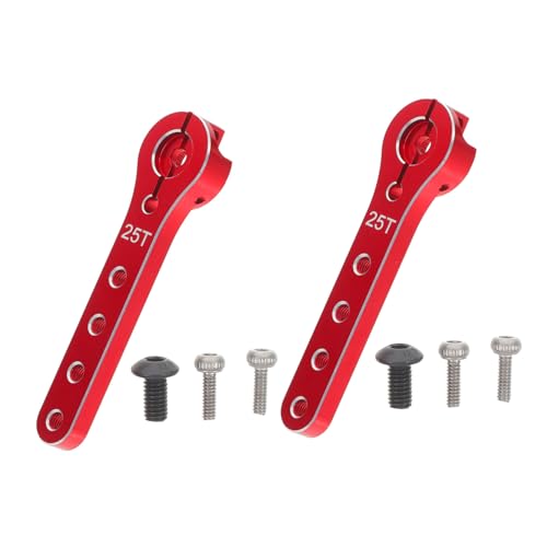 HEMOTON 2 Stück Teiliges Aluminium Rc Swing Arm Robuster Metall-steuerhebel für Auto Boot Flugzeug Langlebiger Rc Ersatzteil Erweiterungsarm Vielseitig Kompatibel für DIY Modellbau HEMOTON 2 Stück Teiliges Aluminium Rc Swing Arm Robuster Metall-steuerhebel für Auto Boot Flugzeug Langlebiger Rc Ersatzteil Erweiterungsarm Vielseitig Kompatibel für DIY Modellbau von HEMOTON