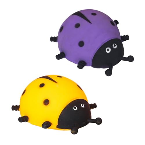 HEMOTON 2 Stück Teiliges Marienkäfer Stressabbau Nachbildung Sanft und Dehnbar Zappelspielzeug für Feinmotorisches Dekompressionsspielzeug Lustiges Handspielzeug für Büro und Schule HEMOTON 2 Stück Teiliges Marienkäfer Stressabbau Nachbildung Sanft und Dehnbar Zappelspielzeug für Feinmotorisches Dekompressionsspielzeug Lustiges Handspielzeug für Büro und Schule von HEMOTON