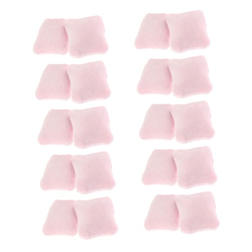 HEMOTON 20 Stück Mini Kissen Modell Winziges Wurfkissen Miniatur Puppenhauskissen Mini Kissen Für Für Puppenhaus Winzige Möbelmodell Flanell HEMOTON 20 Stück Mini Kissen Modell Winziges Wurfkissen Miniatur Puppenhauskissen Mini Kissen Für Für Puppenhaus Winzige Möbelmodell Flanell von HEMOTON