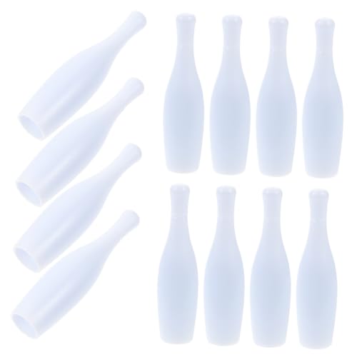 HEMOTON 20 Stück Teiliges Mini-bowlingkegel aus Robustem Kunststoff Tragbar und Langlebig Weiß Ersatzkegel für Tisch-bowlingspiel Geeignet als Party-mitgebsel für Bowlinggeburtstagsspiele HEMOTON 20 Stück Teiliges Mini-bowlingkegel aus Robustem Kunststoff Tragbar und Langlebig Weiß Ersatzkegel für Tisch-bowlingspiel Geeignet als Party-mitgebsel für Bowlinggeburtstagsspiele von HEMOTON