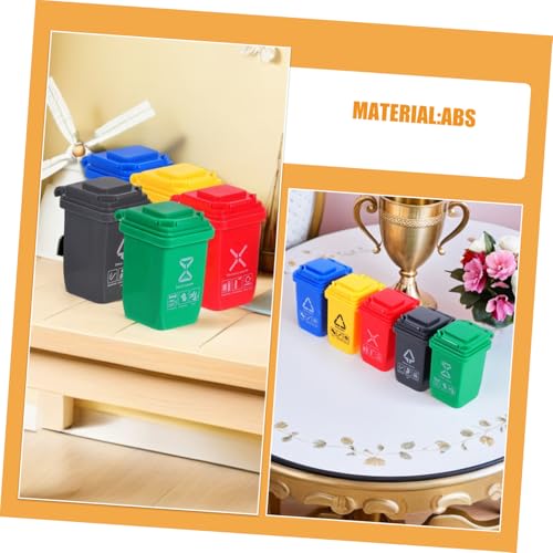 HEMOTON 20 Stück Teiliges Mini-mülleimer Deckel Puppenhaus Zubehör Miniatur Desktop Abfalleimer Kompakte Mülltonnen für Tisch Büro und Schlafzimmer für Recycling-Spiel und Bastelprojekte HEMOTON 20 Stück Teiliges Mini-mülleimer Deckel Puppenhaus Zubehör Miniatur Desktop Abfalleimer Kompakte Mülltonnen für Tisch Büro und Schlafzimmer für Recycling-Spiel und Bastelprojekte von HEMOTON