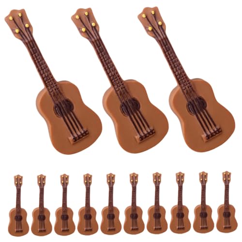 HEMOTON 20 Stück Teiliges Miniatur Gitarrenmodell aus Harz Realistische Kleine Gitarren Figuren Dekoratives Musikinstrument für Puppenhaus DIY Mini Haus Dekoration Detailgetreu und Fein HEMOTON 20 Stück Teiliges Miniatur Gitarrenmodell aus Harz Realistische Kleine Gitarren Figuren Dekoratives Musikinstrument für Puppenhaus DIY Mini Haus Dekoration Detailgetreu und Fein von HEMOTON