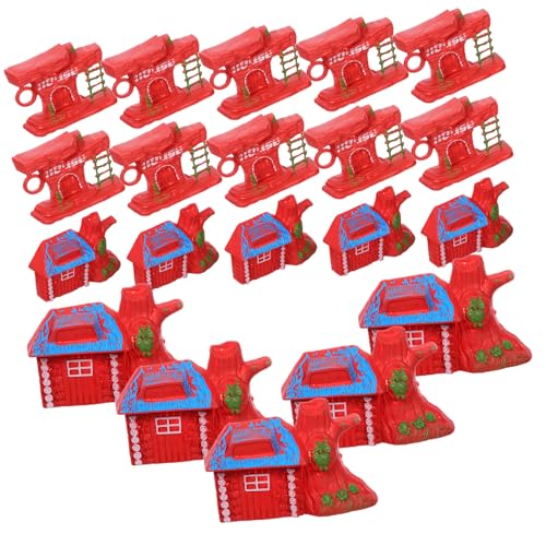 HEMOTON 20 Stück Teiliges Miniatur Wald Haus Modell Holzhaus für DIY Mikro Landschaft Ornament Detailreiche Miniatur Häuser für Sandtisch Bonsai Terrarium Garten Zubehör HEMOTON 20 Stück Teiliges Miniatur Wald Haus Modell Holzhaus für DIY Mikro Landschaft Ornament Detailreiche Miniatur Häuser für Sandtisch Bonsai Terrarium Garten Zubehör von HEMOTON
