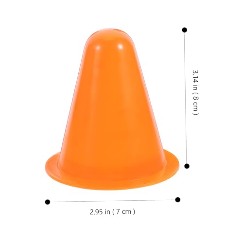 HEMOTON 20 Stück Teiliges Trainingskegel Stapelbare Kunststoff verkehrskegel Halbfeste Bunte Roller Skating Hindernisse für Sporttraining Indoor Outdoor Straßentraining HEMOTON 20 Stück Teiliges Trainingskegel Stapelbare Kunststoff verkehrskegel Halbfeste Bunte Roller Skating Hindernisse für Sporttraining Indoor Outdoor Straßentraining von HEMOTON