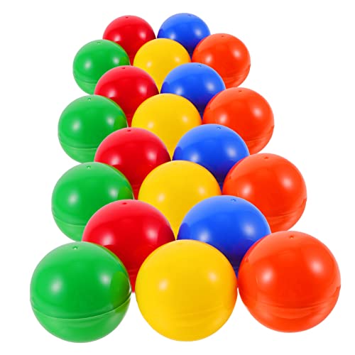 HEMOTON 25st Lotteriekugel Decke Klebrige Bälle Bingo-spielbälle Bälle Für Pongbälle Glückskugel Leere Tombola Klebrige Wandkugeln Billard- Spiele Kugel Kugeln Bingo-Maschine PVC von HEMOTON