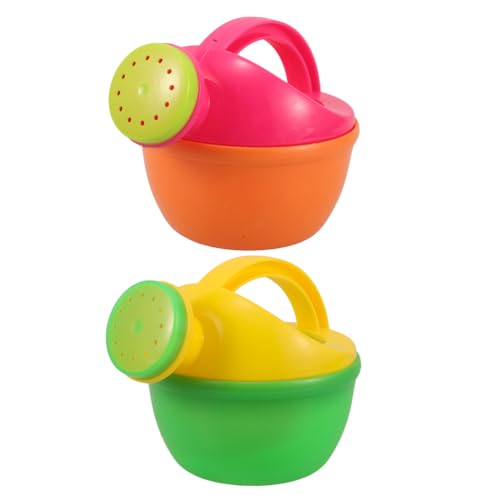 HEMOTON 2Pcs Plastikwässerung Dose Für Kinder Strandsandspielzeug Gartenspiel Kleine Wasserdose Gartenwerkzeuge Für Jungen Und Mädchen von HEMOTON