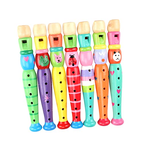 HEMOTON 2St 6-Loch-Piccolo Blockflöteninstrument für Kinder Musikinstrumente für Kinder kinderinstrumente Kinder musikinstrumente Fun Toy Spielzeug Holzinstrumente für Kinder Piccoloflöte von HEMOTON