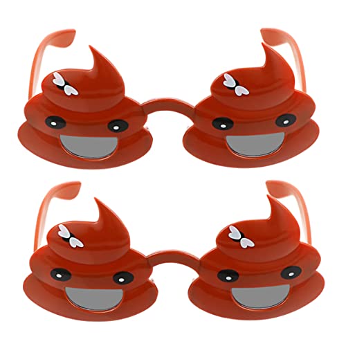 HEMOTON 2St Poop-Brille Sonnenbrille für Kindersonnenbrille Halloween-Sonnenbrille fotozubehör fotografie zubehör spielzeug Gläser Partyzubehör Party-Requisiten lustig Sand Skulptur Abs HEMOTON 2St Poop-Brille Sonnenbrille für Kindersonnenbrille Halloween-Sonnenbrille fotozubehör fotografie zubehör spielzeug Gläser Partyzubehör Party-Requisiten lustig Sand Skulptur Abs von HEMOTON