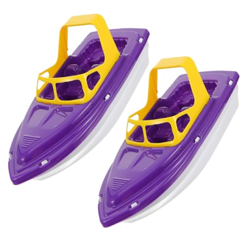 HEMOTON 2st Spielzeug Badewanne Boot Kleines Kinderboot Badeboote Für Kleinkinder 1-3 Boote Für Badewanne Boot Für Badewanne Violett Plastik von HEMOTON