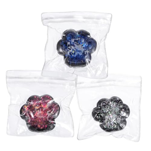 HEMOTON 3 . Teiliges Katzenpfoten Quetschspielzeug aus Weichem TPR Stressabbauendes Squishy Squeeze Toy für Jugendliche und Erwachsene Tragbares Niedliches Haptisches Lustigem HEMOTON 3 . Teiliges Katzenpfoten Quetschspielzeug aus Weichem TPR Stressabbauendes Squishy Squeeze Toy für Jugendliche und Erwachsene Tragbares Niedliches Haptisches Lustigem von HEMOTON