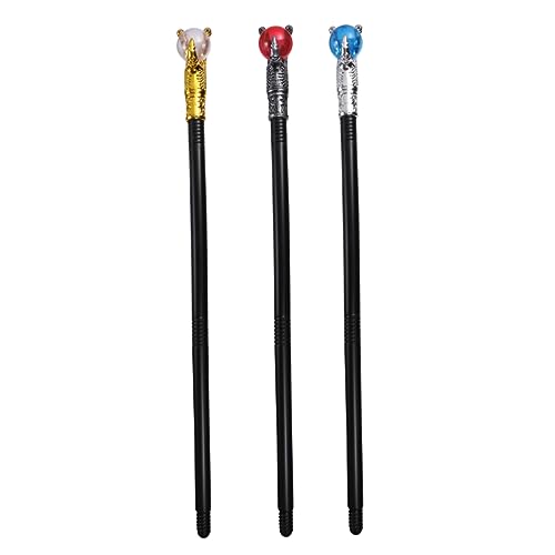 HEMOTON 3 STK Cosplay-Stock Kostüm Marienkäfer-dekor Dekoratives Party Zauberstab Spielzeug Für Kinder Eleganter Prop-Stick Cosplay- Für Kinder Gehstock Plastik von HEMOTON