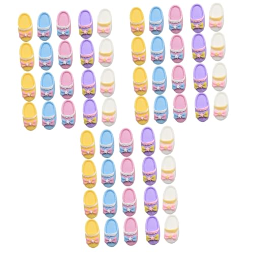 HEMOTON 3 Sets Dekoratives Miniatur-Pantoffel-Modell: Mini-hausschmuck Für Blumentopf-Display 20 Stück * 3 HEMOTON 3 Sets Dekoratives Miniatur-Pantoffel-Modell: Mini-hausschmuck Für Blumentopf-Display 20 Stück * 3 von HEMOTON