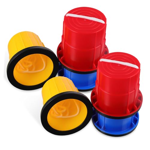 HEMOTON 3 Stelzen Laufbecher Für Kinder Outdoor- Für Kinder Stepper-Balance-Eimer Laufendes Eimer Ausgleichen Trittsteine ​​für Kinder Kinderstepper Plastik von HEMOTON