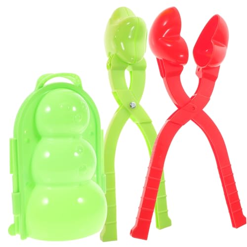 HEMOTON 3 Stücke Clip Clip Outdoor Sport Ente Maker Schnee Kampf Spiele Outdoor Schnee Bereich Maker Werkzeug Abs von HEMOTON