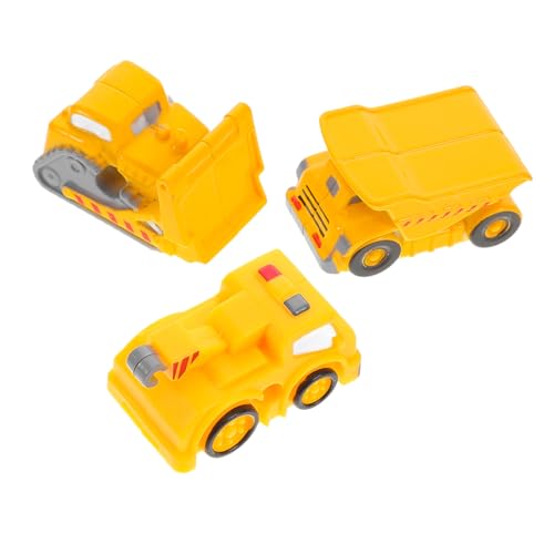 HEMOTON 3-teiliges Set Auto Spielzeug Autos Partygeschenke Strand-Trucks Kleine Konstruktionsspielzeuge Kleine Spielzeuge Postauto-Spielzeug Für Kinder Minitraktor-Spielzeug Kipper Plastik von HEMOTON