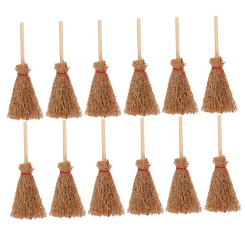 HEMOTON 30 Stück Teiliges Maßstab Stabile Mini Hexenbesen für Puppenhaus Zubehör Kreative DIY Dekoration für Halloween Feengarten und Bastelprojekte HEMOTON 30 Stück Teiliges Maßstab Stabile Mini Hexenbesen für Puppenhaus Zubehör Kreative DIY Dekoration für Halloween Feengarten und Bastelprojekte von HEMOTON