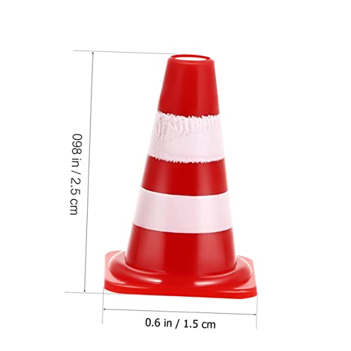 HEMOTON 30 Stück Teiliges Mini Verkehrshütchen aus Kunststoff Langlebig und Sicher Roter Gelber und Oranger Pylonen für Pädagogisches zur Verkehrs und Baustellenkenntnis für Kreatives HEMOTON 30 Stück Teiliges Mini Verkehrshütchen aus Kunststoff Langlebig und Sicher Roter Gelber und Oranger Pylonen für Pädagogisches zur Verkehrs und Baustellenkenntnis für Kreatives von HEMOTON