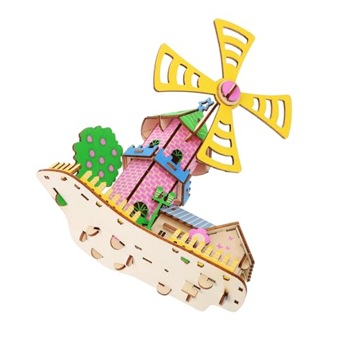 HEMOTON DIY Holz-windmühlenhaus Puzzle Für Erwachsene Und Hauspuzzle Aus Robustem Holz Für Dekoration Schreibtisch Oder Regal HEMOTON DIY Holz-windmühlenhaus Puzzle Für Erwachsene Und Hauspuzzle Aus Robustem Holz Für Dekoration Schreibtisch Oder Regal von HEMOTON