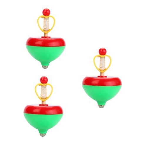 HEMOTON 3St Zugseil lieben Kreisel Spitzen Top-Spielzeug Kinderspielzeug Gyroskop Twerking-Spielzeug Kreiselspielzeug für Kinder Kinderkreiselspielzeug Puzzle Kordelzug Draht ziehen Jacke von HEMOTON