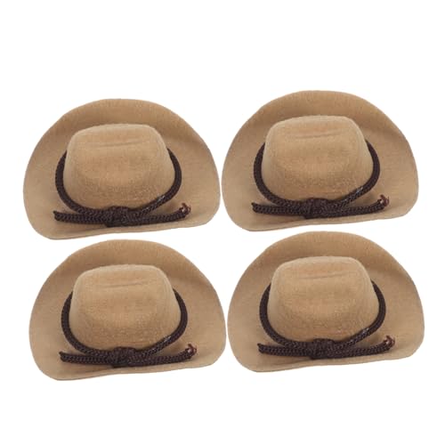 HEMOTON 4 Stück Mini Cowboyhut Western Miniatur Dekoration Winziger Cowboyhut Kuhhut Miniatur Kollektion Winzige Hüte Mini Cowgirlhut HEMOTON 4 Stück Mini Cowboyhut Western Miniatur Dekoration Winziger Cowboyhut Kuhhut Miniatur Kollektion Winzige Hüte Mini Cowgirlhut von HEMOTON