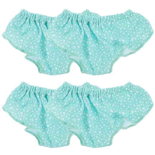 HEMOTON 4 Stück Puppenunterwäsche Puppenkleidung für 18 Zoll Baby Doll, Puppe Unterhose Spielzeug Slip Spielzeuge Puppenzubehör Höschen für Puppen Baby von HEMOTON