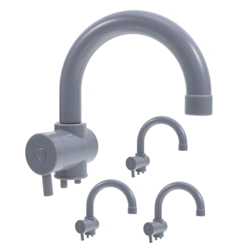 HEMOTON 4 Stück Teiliges Wasserhähne Realistische Plastik Wasserhähne für Rollenspiele Kindgerechte Spülbeckenarmaturen Zubehör für Indoor und Outdoor Spielspaß HEMOTON 4 Stück Teiliges Wasserhähne Realistische Plastik Wasserhähne für Rollenspiele Kindgerechte Spülbeckenarmaturen Zubehör für Indoor und Outdoor Spielspaß von HEMOTON