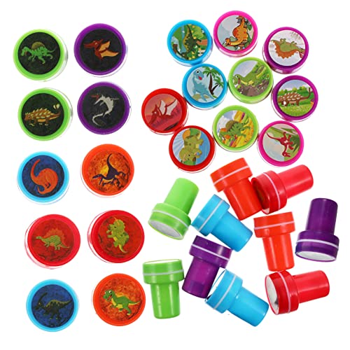 HEMOTON 40 STK Stempelspielzeug Für Kinder Kidcraft-spielset Kleinkindspielzeug Kinder-Cartoon-Stempel Meerestiere Plastik Spielzeug Für Goodie-Bags Vorschule Karikatur Partybedarf Eva von HEMOTON