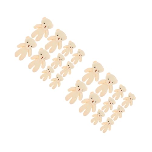HEMOTON 40 Stück Teiliges Mini Bärenanhänger Niedliche Hängende Mini Bärenfiguren Vielseitige Schlüssel und Gepäckanhänger Cartoon Bär für DIY Dekoration und Geschenkideen HEMOTON 40 Stück Teiliges Mini Bärenanhänger Niedliche Hängende Mini Bärenfiguren Vielseitige Schlüssel und Gepäckanhänger Cartoon Bär für DIY Dekoration und Geschenkideen von HEMOTON
