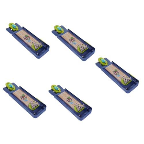 HEMOTON 5 Sätze Brettspielspielzeug für Kinder Tabletop-Spiele Tisch-Bowlingspiel Desktop-Bowling kinderspielzeug interaktives Spielzeug Freizeitspielzeug Desktop-Spielspielzeug Abs von HEMOTON