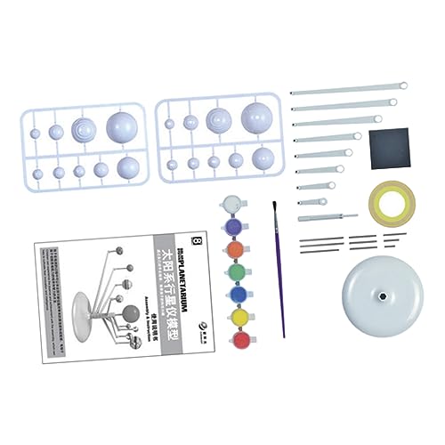 HEMOTON 5 Sätze Planetenmodell selber Bauen Spielzeug ab 1 Jahr Junge lernspielzeug zabawki stymulujące rozwój Planetenmodell der Astronomie Planetenmodellbausatz Solarsystem Spielzeug Abs von HEMOTON
