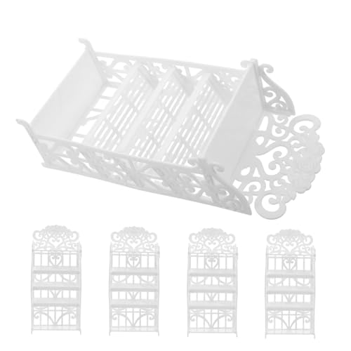 HEMOTON 5 Stück Puppenschuhschrank Mini Kleiderschrank Miniatur Vitrine Puppenstiefel Organizer Für Spielzeit Puppensandalen Organizer Puppenmöbel Zubehör Puppenregal Weißer HEMOTON 5 Stück Puppenschuhschrank Mini Kleiderschrank Miniatur Vitrine Puppenstiefel Organizer Für Spielzeit Puppensandalen Organizer Puppenmöbel Zubehör Puppenregal Weißer von HEMOTON