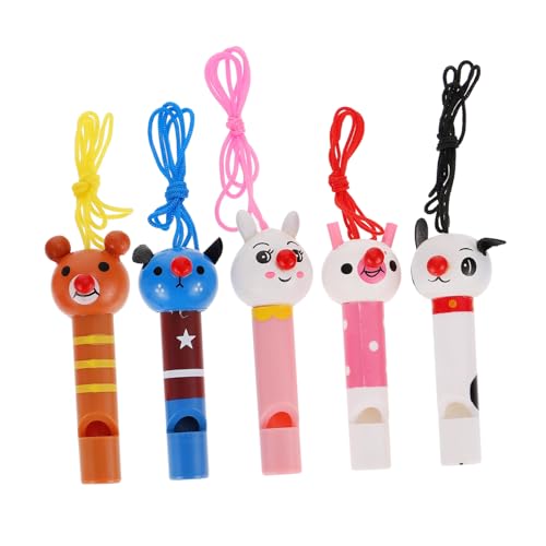 HEMOTON 5 Stück Teiliges Holzpfeifen Niedlichen Tiermotiven Musikalisches für Fördert Kreativität und Musikalische Entwicklung für Geburtstagsfeiern Weihnachten und Festtagsaktivitäten HEMOTON 5 Stück Teiliges Holzpfeifen Niedlichen Tiermotiven Musikalisches für Fördert Kreativität und Musikalische Entwicklung für Geburtstagsfeiern Weihnachten und Festtagsaktivitäten von HEMOTON