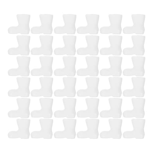 HEMOTON 50 Paar Mini-weihnachtsmann-Schuhe Und Stiefel für Weihnachten, Miniatur-Gummistiefeletten, Weihnachtsmann-Puppen-Ornamente für Festivals im Innenbereich, DIY-bastelarbeiten HEMOTON 50 Paar Mini-weihnachtsmann-Schuhe Und Stiefel für Weihnachten, Miniatur-Gummistiefeletten, Weihnachtsmann-Puppen-Ornamente für Festivals im Innenbereich, DIY-bastelarbeiten von HEMOTON