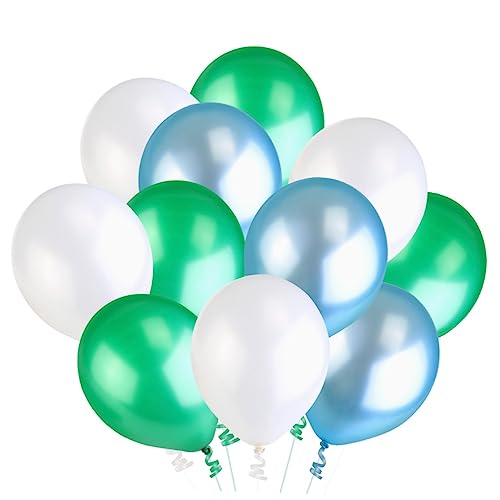 HEMOTON 50 Stück Ballon ritauls hochzeitslaken laufstall balloons ziernieten balons hochzeitsbingo party dekoration wischtelgeschenk toys spielsachen spielzeuge umwerben Green von HEMOTON