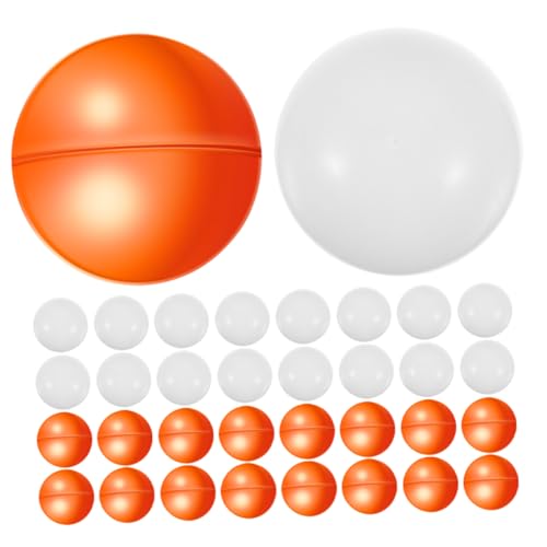 HEMOTON 50 Stück Lotteriekugel plastikball kunststoffball Plastikspielzeug kunststoffkugeln glücksspiel Bingo-Maschine Pong-Ball Billard- Tombola lustige Lottokugeln Gewinnspielkugeln von HEMOTON