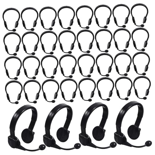 HEMOTON 50 Stück Miniatur Puppenhaus Headset Zubehör Mikrofon Kopfhörer Requisiten für Rollenspiel Puppen Kostüm Zubehör HEMOTON 50 Stück Miniatur Puppenhaus Headset Zubehör Mikrofon Kopfhörer Requisiten für Rollenspiel Puppen Kostüm Zubehör von HEMOTON