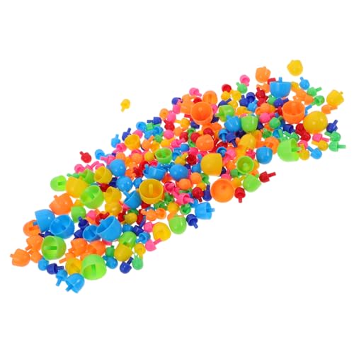 HEMOTON 592pcs Puzzle Nägel Kinder Spielzeug Pilz Nägel Pegboard Peg Nägel Bildung Lernen Spielzeug DIY Peg Puzzle Spielzeug Für Kinder Und Kinder von HEMOTON