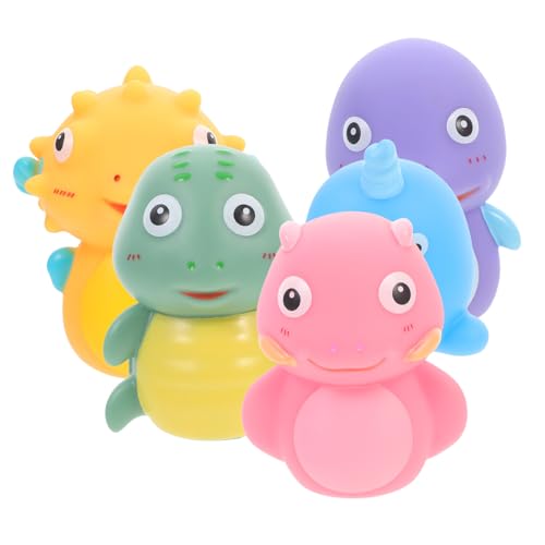 HEMOTON 5St -Handpuppe babypuppe interaktives Spielzeug Spielzeug Kleinkind Spielzeug Tiere Fingerpuppen Spielzeug für Kinder Fingerspielzeug für Kleinkinder Flexible Puppen PVC von HEMOTON