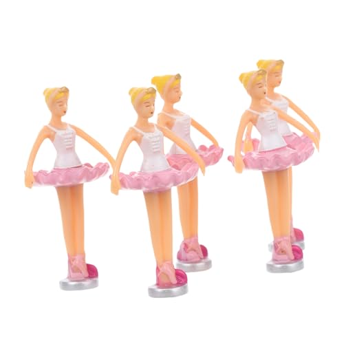 HEMOTON 5st Ballettpuppe Puppendekor Puppenornament Prinzessin Puppe Tanzende Mädchenpuppe Tänzerpuppe Balletttänzerin Puppe Puppenprinzessin Plastik von HEMOTON