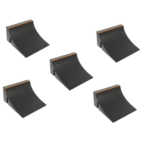 HEMOTON 5st Finger-Skateboard-Requisiten Mini-Skateboard-Park Trainingsanzug Holzkübel Für Den Garten Griffbretträder Rollerzubehör Sensorisch Nudelholz Farbkasten Kind Plastik Kombination von HEMOTON