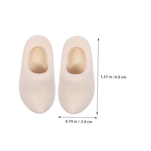 HEMOTON 6 Paar Miniatur Holzschuhe Für Puppenhaus Holzschuhe Für Puppenhaus Unlackierte Holz Bastelschuhe Mini Netherland Puppenschuhe HEMOTON 6 Paar Miniatur Holzschuhe Für Puppenhaus Holzschuhe Für Puppenhaus Unlackierte Holz Bastelschuhe Mini Netherland Puppenschuhe von HEMOTON